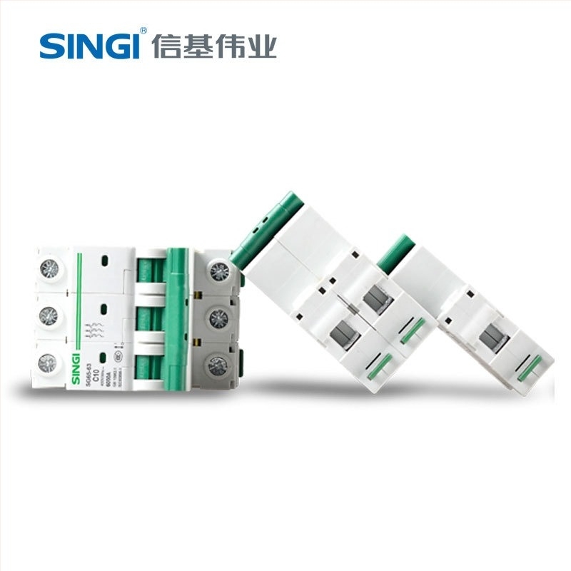 Singi SG65-63 σειρά μικροδιακόπτης, 2 πόλοι, 63A, οικιακή χρήση