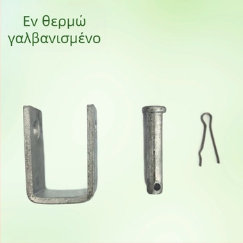 Δ-τύπου σειρά από χάλυβα, θερμογαλβανισμένη, εξωτερικά τετράγωνα εξαρτήματα