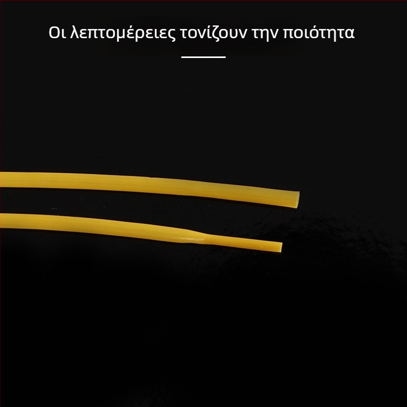 Τεφλόν PTFE θερμοσυσκλειόμενος σωλήνας σιλικόνης, ανθεκτικός έως 200°C, αντοχή στη φθορά και σε υψηλή πίεση, μαλακός και παχύτερος