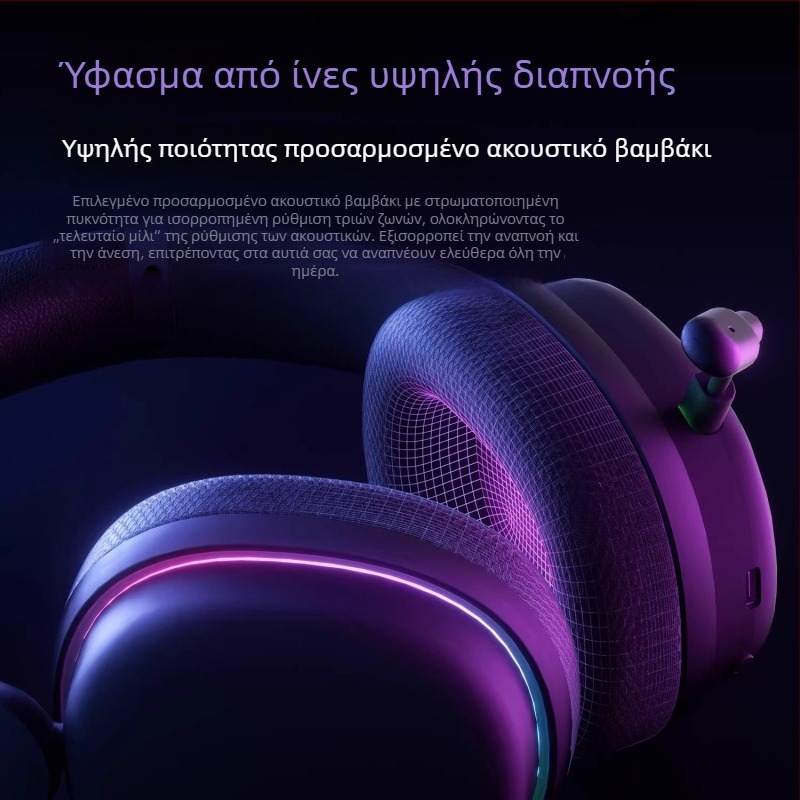 Wolf Spider G7Pro Ασύρματα ακουστικά με Bluetooth, τρία επίπεδα εξουδετέρωσης θορύβου, ήχος υψηλής ποιότητας, μικρόφωνο, χαμηλή καθυστέρηση για παιχνίδια