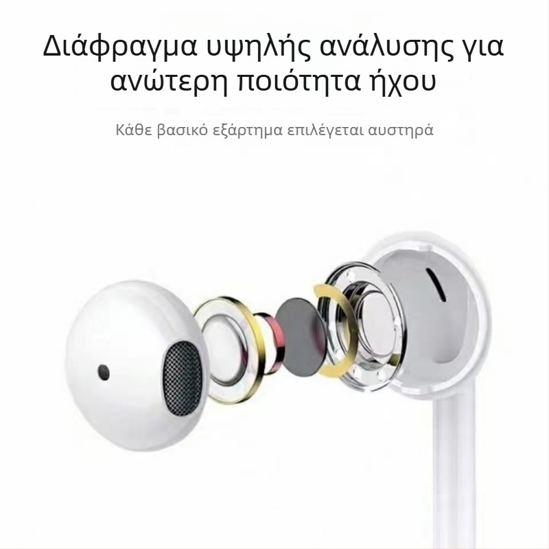 Μετατροπέας Lightning σε Type-C 2-σε-1 ενσύρματο ακουστικό για iPhone 15 — ψηφιακός ήχος, κλήσεις και παιχνίδια