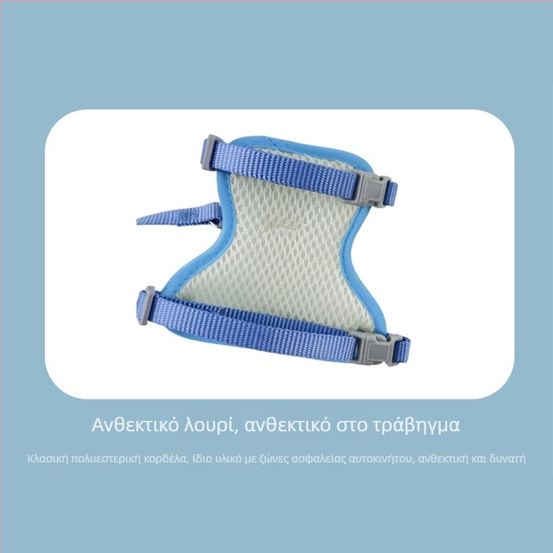 Λουρί και θήκη γάτας με επεκτεινόμενο μηχανισμό, καρτούν σχέδιο, για γάτες και γατάκια