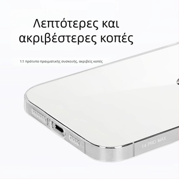 Απόλυτα λεπτή Bayer μαλακή θήκη για iPhone 17 Pro Max — διαφανής TPU θήκη με ακριβείς οπές για μεταλλικά κουμπιά
