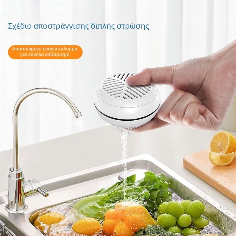 Ασύρματος φορητός καθαριστής φρούτων και λαχανικών για οικιακή χρήση — χωρίς χρήση χεριών, αφαίρεση υπολειμμάτων φυτοφαρμάκων και αποστείρωση