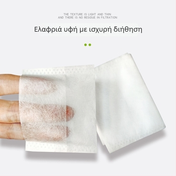 Διασπώμενες σακουλάκια τσαγιού από ίνες καλαμποκιού — φίλτρο τσαγιού, βιοδιασπώμενο, κατάλληλο για τρόφιμα