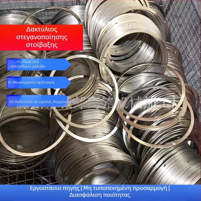 Ανοξείδωτοι σφραγιστικοί στρώσιμοι δακτύλιοι για FEY οπές, δαχτυλίδια συγκράτησης άξονα, σφραγίσεις σκόνης