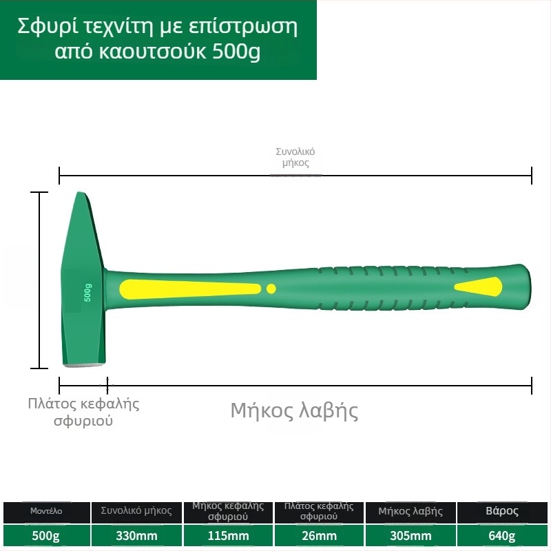 Μίνι σφυρί για σφυρηλάτηση και διαμόρφωση λαμαρινών, συγκόλληση – ασφαλές εργαλείο για τεχνίτες