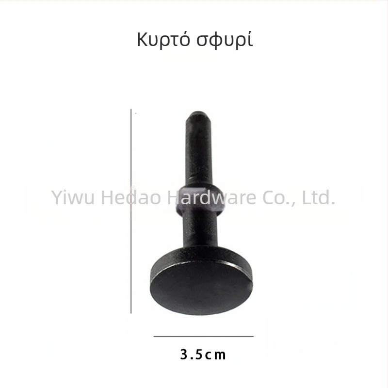 Σετ πνευματικού σφυριού μήκους 150 mm με κεφαλές καλέμι, καθαρισμό σκουριάς και κυκλική λαβή