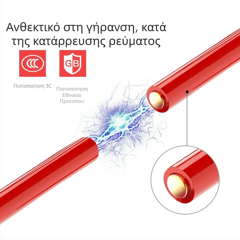 Renda BV καθαρός χαλκός καλώδιο, Εθνικό Πρότυπο, μονοαγωγικό σκληρό καλώδιο, διατομές 1,5/2,5/4/6 mm², ανθεκτικό στη φλόγα για οικιακή διακόσμηση