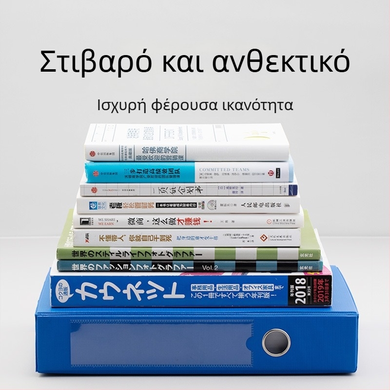 Jinshi PP Α4 Κουτί Αρχείων για Τιμολόγια, Αποδείξεις και Φορολογικά Έγγραφα