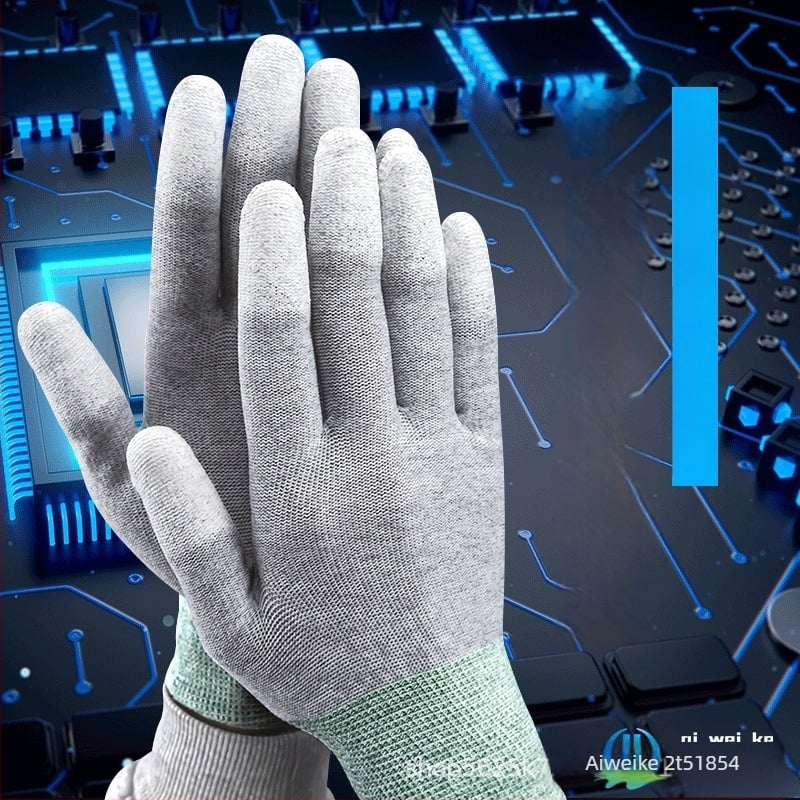 Αντιστατικά γάντια για επισκευή κινητών τηλεφώνων, αφαίρεση κόλλας οθόνης, ανθρακούχα ίνες, αντιολισθητικά, ανθεκτικά, διαπνέοντα, γάντι-δάχτυλο για αποσυναρμολόγηση οθόνης