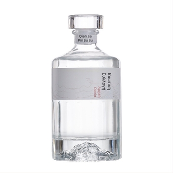 Σετ γυάλινα μπουκάλια κρασί 500 ml, σφραγισμένα και διαφανή, κενά μπουκάλια για οικιακή οινοποίηση, μάρκα Lu Chen