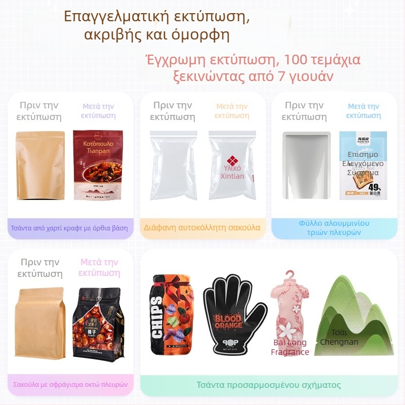 Σακούλα συσκευασίας τροφίμων με προσαρμοσμένη ψηφιακή έγχρωμη εκτύπωση και λογότυπο, πολυστρωματική σακούλα κενού με αυτόματη σφράγιση