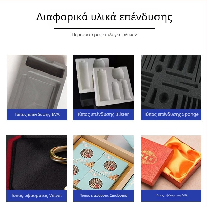 Εξατομικευμένο κουτί συσκευασίας για τσάι και καλλυντικά, κουτί δώρου με διπλό καπάκι, αναμνηστικό κουτί, χονδρική