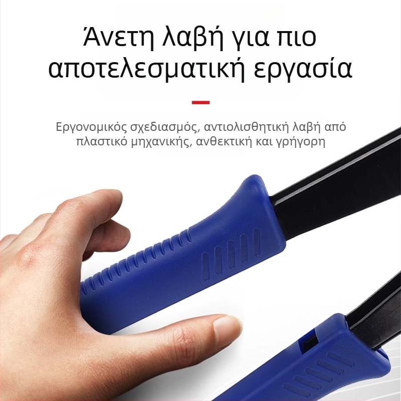 Πένσες crimping για ακροδέκτες τύπου U από χαλκό, ανοιχτή σαγόνα, ψυχρή συμπίεση, χειροκίνητο εργαλείο για καλώδια, 5-500A