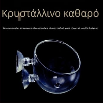 Γυάλινο ενυδρείο με υδρόβια φυτά και aquascaping σχέδιο
