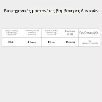 6 ίντσες/15 εκ. ξύλινο ραβδάκι βιομηχανικού τύπου για τον καθαρισμό χωρίς σκόνη οπτικών φακών, αντιστατικό