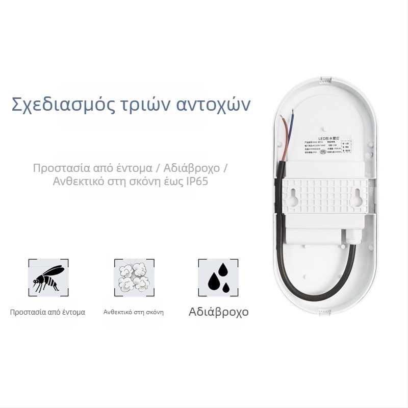 LED τοίχου με επαγωγικό διακόπτη, 220V, μοντέρνο μινιμαλιστικό στυλ, οικιακή χρήση