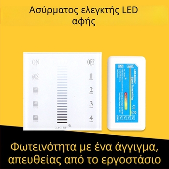 Αφής LED 86-τύπου ρυθμιστής φωτεινότητας για μονοχρωμη λωρίδα LED
