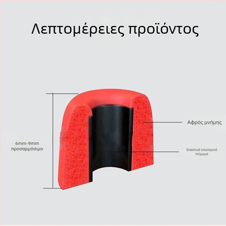 4,9 mm άνοιγμα για TWS – αφρός μνήμης, μαλακό σφουγγάρι, μείωση θορύβου, εξάρτημα ενδοακουστικού Bluetooth