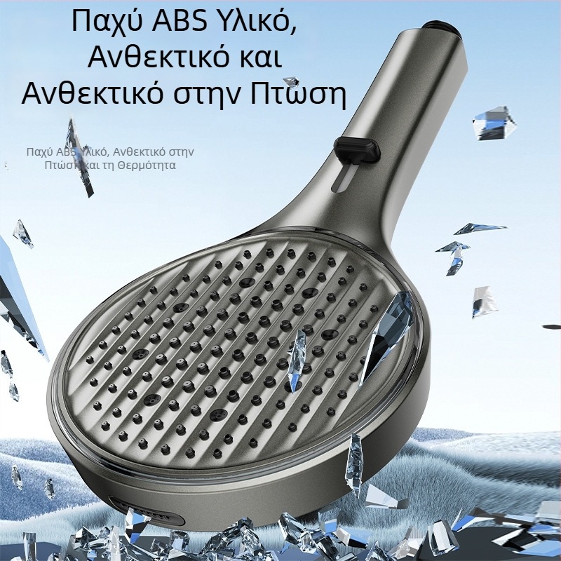 Κεφαλή ντους με φως περιβάλλοντος ρυθμιζόμενης θερμοκρασίας και φορητή κεφαλή ψεκασμού – υψηλή πίεση, πολυλειτουργικό ντους
