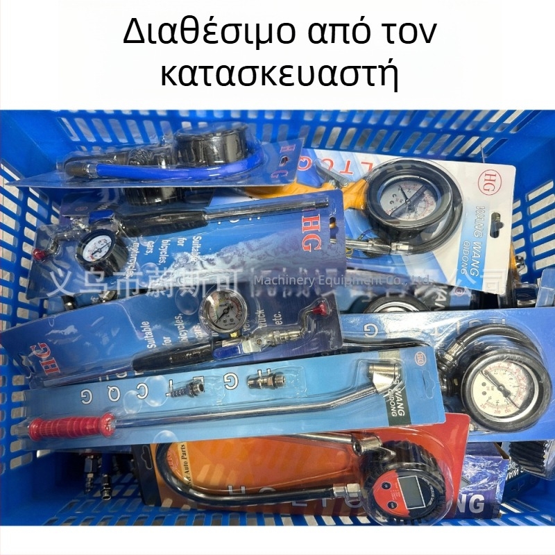 Ψηφιακός μετρητής πίεσης ελαστικών με κεφαλή πλήρωσης, αυτοκίνητο μετρητής πίεσης, υψηλή ακρίβεια