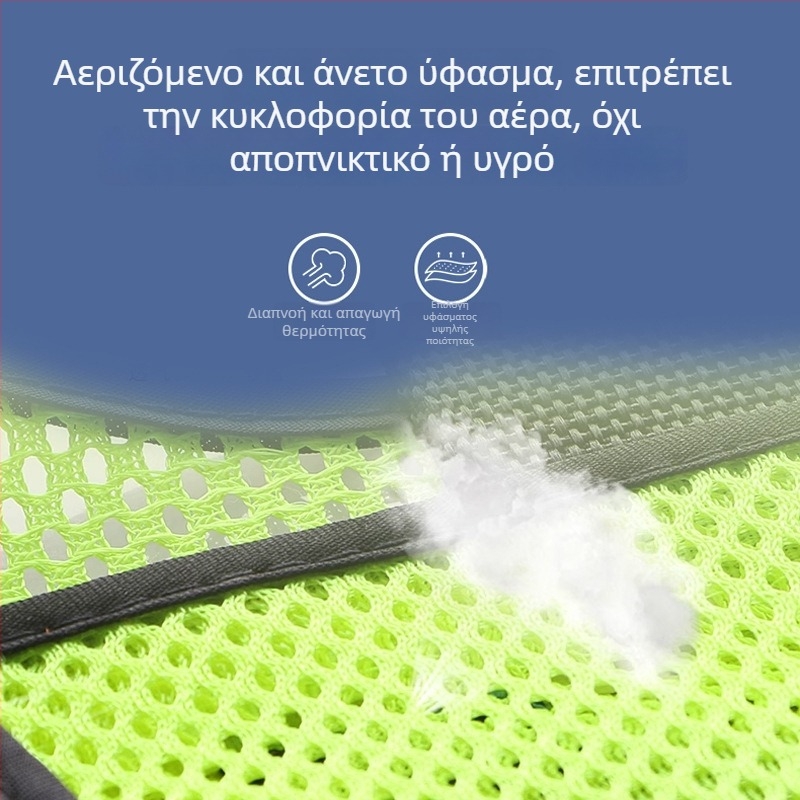 Shengchi Ανακλαστικό γιλέκο ασφαλείας για κυκλοφορία και διαχείριση δρόμων — οκτώ τεμάχια σετ, νυχτερινή περιπολία, πολύ λειτουργικό μπουφάν