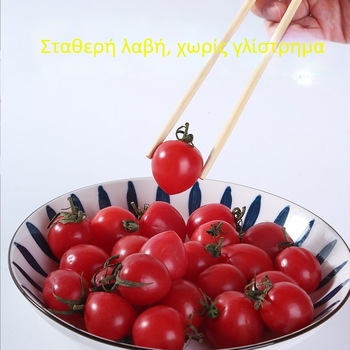 Μπαμπού ξυλάκια φαγητού για εστιατόρια και γρήγορο φαγητό, για οικιακή και επαγγελματική χρήση, φιλικά προς το περιβάλλον, φορητά, με παχύτερο σχεδιασμό