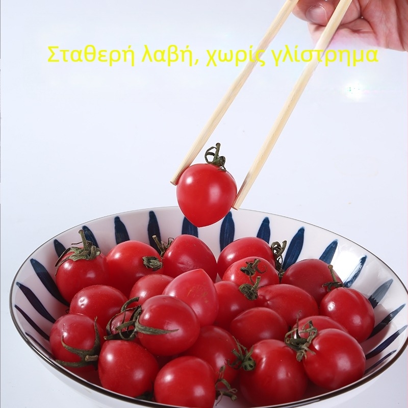 Μπαμπού ξυλάκια φαγητού για εστιατόρια και γρήγορο φαγητό, για οικιακή και επαγγελματική χρήση, φιλικά προς το περιβάλλον, φορητά, με παχύτερο σχεδιασμό