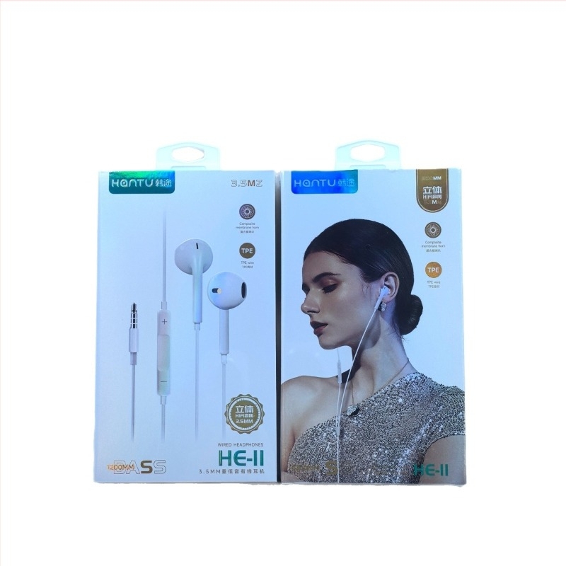 LC ενσύρματα ακουστικά 3,5 mm, semi-in-ear, με ενσωματωμένο μικρόφωνο και μείωση θορύβου για ταμπλέτες Android