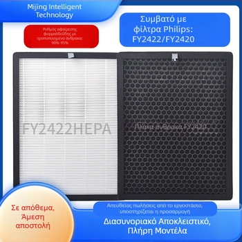 Φίλτρο αντικατάστασης για Philips FY2420/FY2422/AC3822/2880/2890