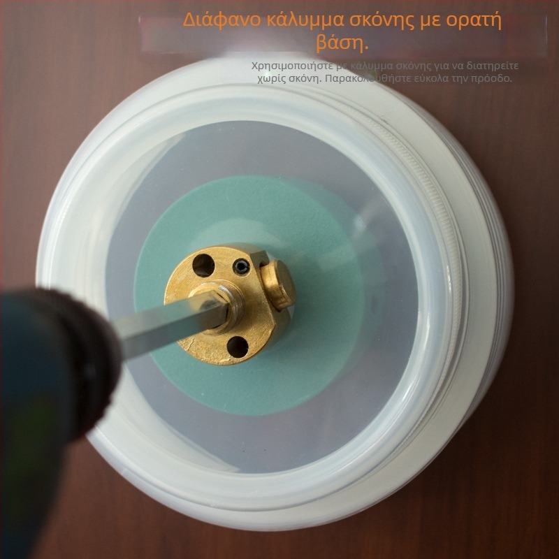 Downlight για γυψοσανίδα με διμεταλλικό τρυπητήρι οπών και εξάρτημα γρήγορης απελευθέρωσης προέκτασης