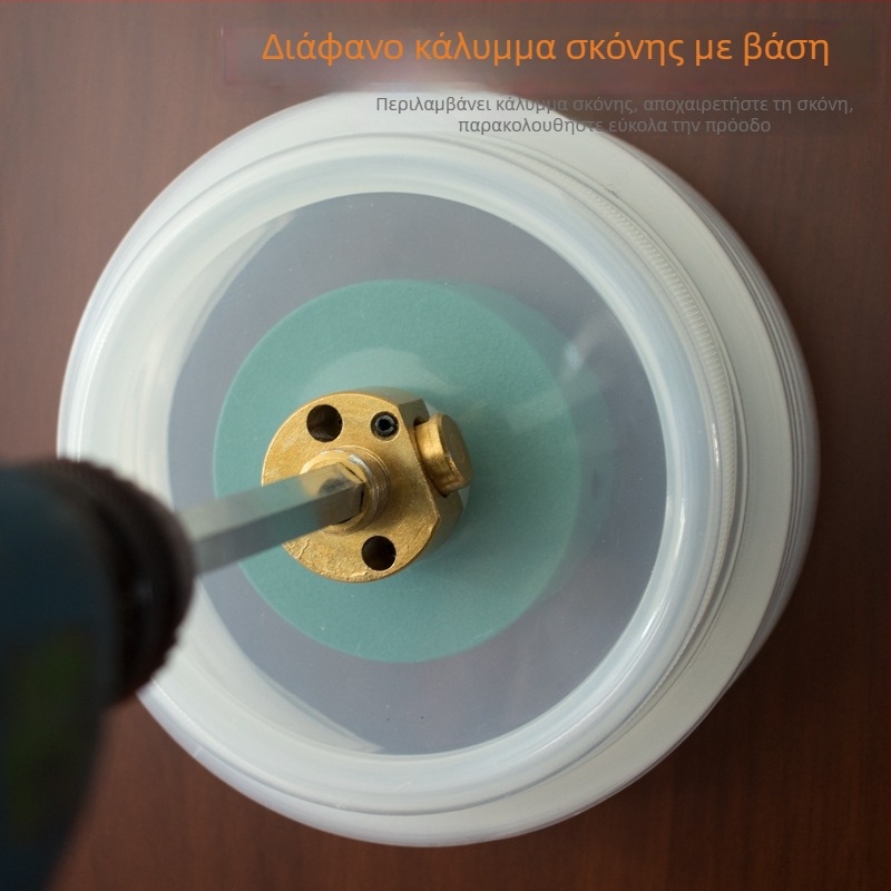 Downlight για γυψοσανίδα με διμεταλλικό τρυπητήρι οπών και εξάρτημα γρήγορης απελευθέρωσης προέκτασης