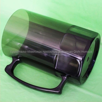 Wow Προσαρμοσμένο πλαστικό ποτήρι με λαβή 2100 ml, ανθεκτικό στις πτώσεις, ποτήρι μπύρας για κρύο νερό