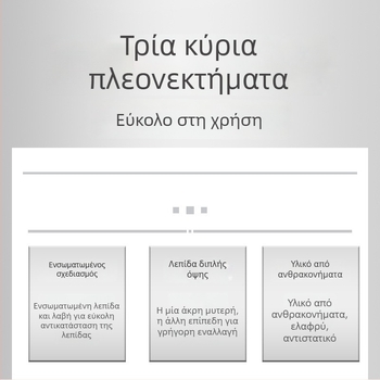 Σετ εργαλείων από αντιστατικό πλαστικό για επισκευές κινητών – διπλής όψης, ειδικού σχήματος, μαύρο, με μικρό εργαλείο ανύψωσης για αφαίρεση πίσω καλύμματος