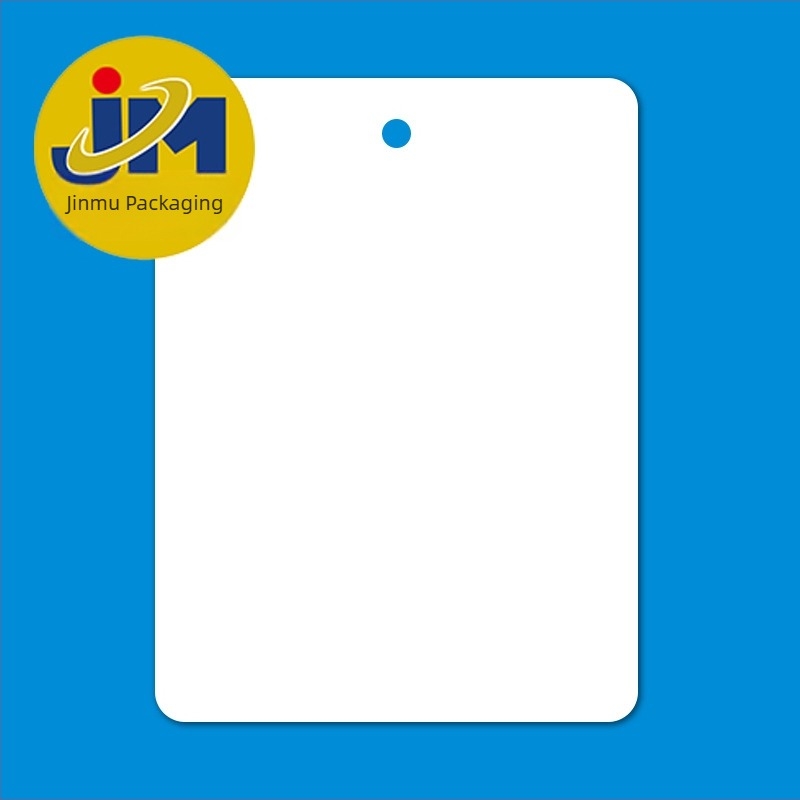 Προσαρμοσμένες ετικέτες ενδύματος, κενές κρεμάμενες ετικέτες, λευκό χαρτόνι 300 g, ετικέτες πιστοποιητικού, εκτύπωση λογότυπου