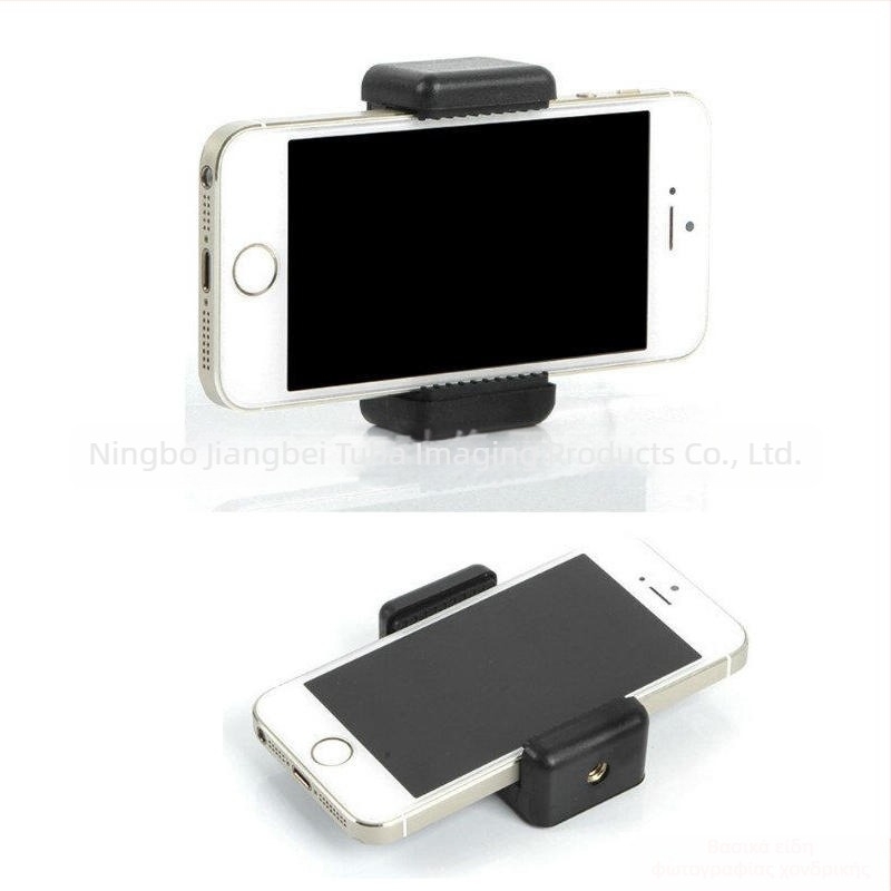 Μίνι μεταλλικός γιμπάλ με βάση 1/4", για smartphone και στήριξη DSLR, κλιπ 360°