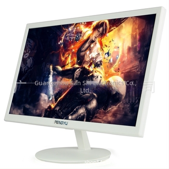 24 ιντσών HDMI οθόνη υπολογιστή, επιτραπέζιο LCD, 1080p, 16:9, θύρες USB/HDMI/VGA και ήχος.