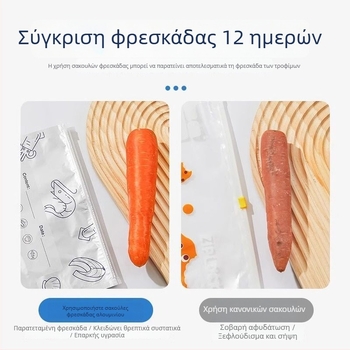 Τσάντες αλουμινιοφυλλου για συντήρηση τροφίμων, στεγανοποιούμενες, κατάλληλες για συντήρηση σε ψυγείο και κατάψυξη, ασφαλείς σε φούρνο μικροκυμάτων, σετ 10 τεμάχια