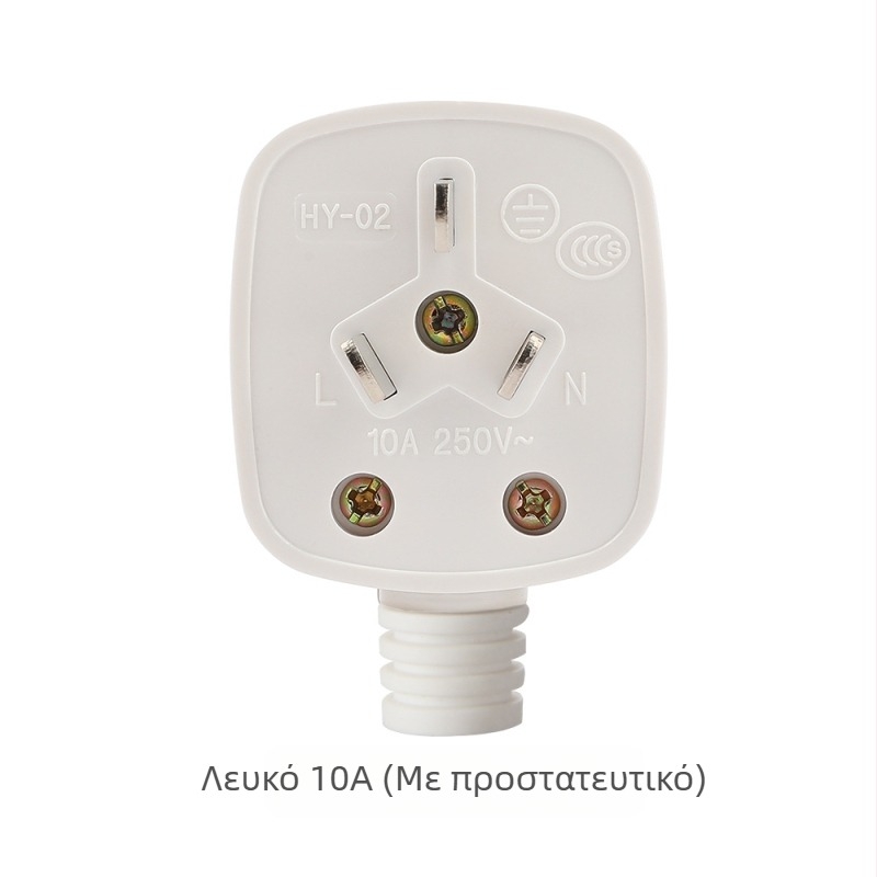 Βύσμα τροφοδοσίας 16A με αποσπώμενο καλώδιο, τριγωνικό βύσμα 220V, 10A τρίπολο βύσμα, χονδρική παραγγελία