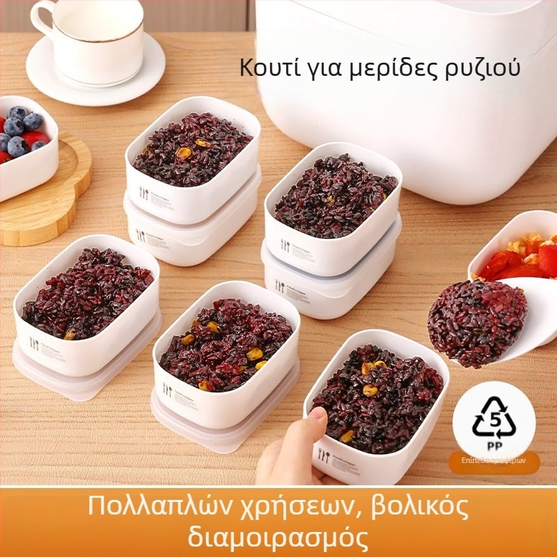 Φορητό Bento δοχείο μεσημεριανού, συμβατό με το ψυγείο, κατάλληλο για μικροκύματα, για φοιτητές και υπαλλήλους