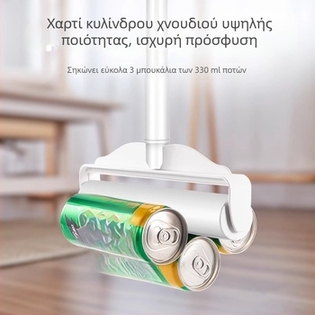 Birch Bamboo ρολό απομάκρυνσης τρίχων με σκιστό κολλητικό χαρτί, εναλλάξιμος πυρήνας και βούρτσα