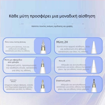 Αντικαταστάσιμο άκρο για Apple Pencil Pro, στυλό iPad με αντοχή στη φθορά και ήσυχη λειτουργία