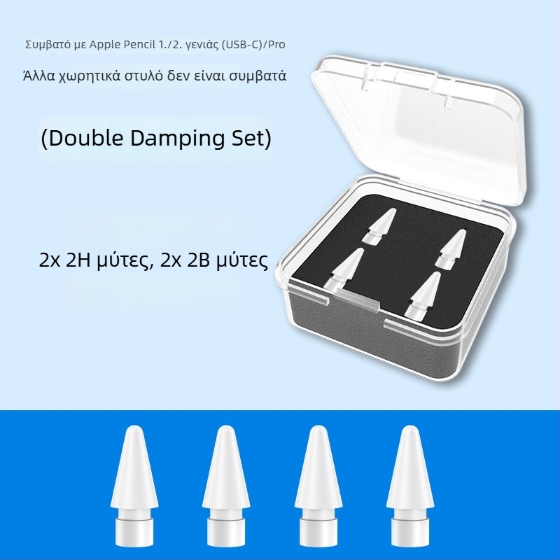 Αντικαταστάσιμο άκρο για Apple Pencil Pro, στυλό iPad με αντοχή στη φθορά και ήσυχη λειτουργία