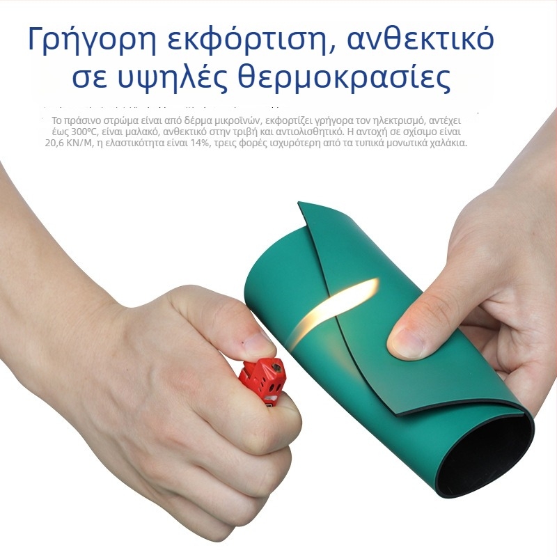 Προσαρμοζόμενος αντιστατικός καουτσούκ επιφάνειας γραφείου, πάχος 2–3 mm, χωρίς οσμές, φιλικός προς το περιβάλλον και άνετος