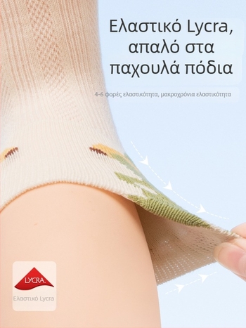 Καλοκαιρινές λεπτές βαμβακερές κάλτσες για βρέφη, χωρίς ραφές, με πλέγμα, μεσαίο ύψος, unisex, σχέδιο με κινούμενα σχέδια