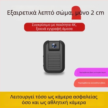 Κάμερα μεγέθους αντίχειρα με Wi‑Fi για απομακρυσμένη προβολή, φορητή οικιακή οθόνη παρακολούθησης 1080p