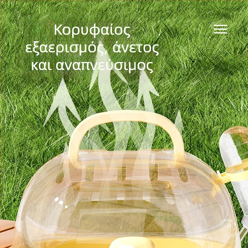 Κλουβί για χάμστερ εξωτερικής χρήσης, ευρύχωρο εσωτερικό, πολυτελής βίλα χάμστερ