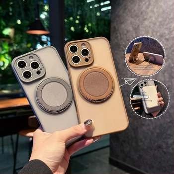 Θήκη iPhone με ματ φινίρισμα και περιστρεφόμενη μαγνητική βάση