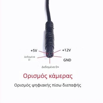 Οπίσθια έλξη κάμερα για καταγραφέα, μοντέλα με 4 οπές και 5 οπές